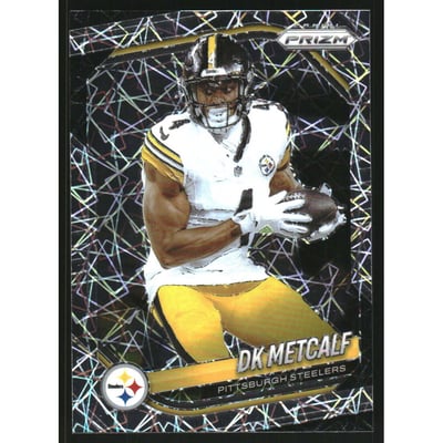 2025 Panini Prizm Prizms Lazer #12 D.K. Metcalf
