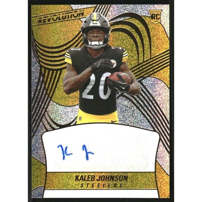 2025 Panini Revolution Revolution Signatures Storm #86 Jimmy Horn Jr.