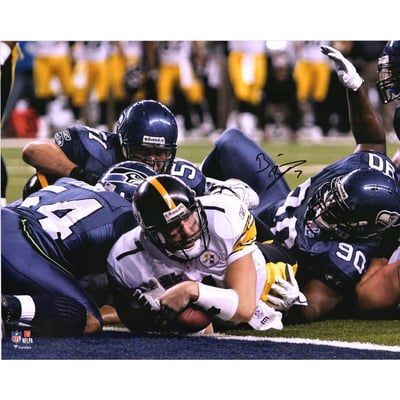 Ben Roethlisberger Pittsburgh Steelers Fanatics Authentic Autographed 16" x 20" Super Bowl XL Touchdown Photograph