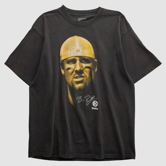Ben Roethlisberger Reebok 2000s T-shirt - Black - L by Fanatics Real Vintage
