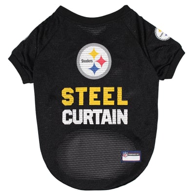 Pittsburgh Steelers NFL Novelty Dog Jersey - Black