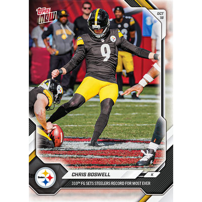 Chris Boswell - 2026-27 NFL Topps NOW® - Card 62