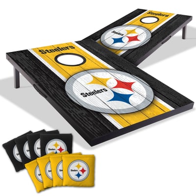 Pittsburgh Steelers Fanpoint 2' x 3' Cornhole Game with Bags