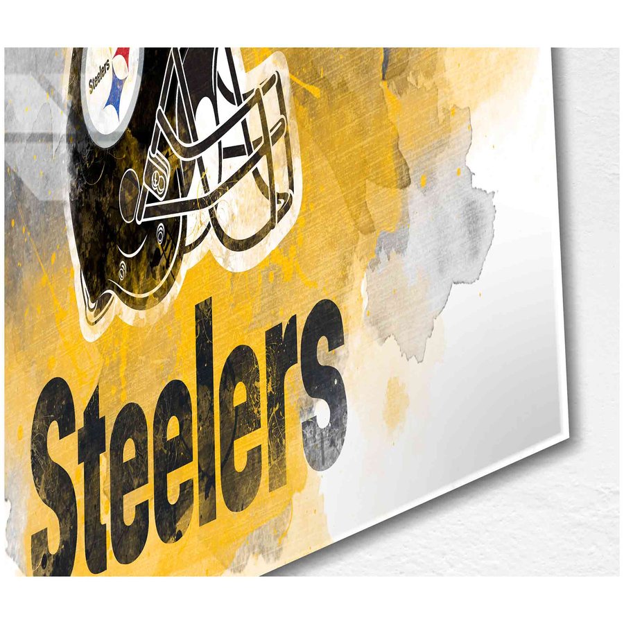 Steelers Roses Watercolor Art Steelers
