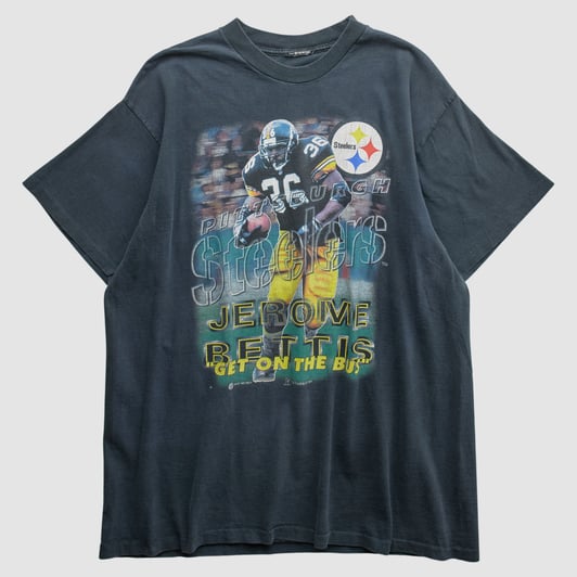 Jerome Bettis 1997 T-shirt - Black - XL by Fanatics Real Vintage