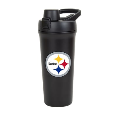 Pittsburgh Steelers Logo Brands 26oz. Flipside Shaker Bottle