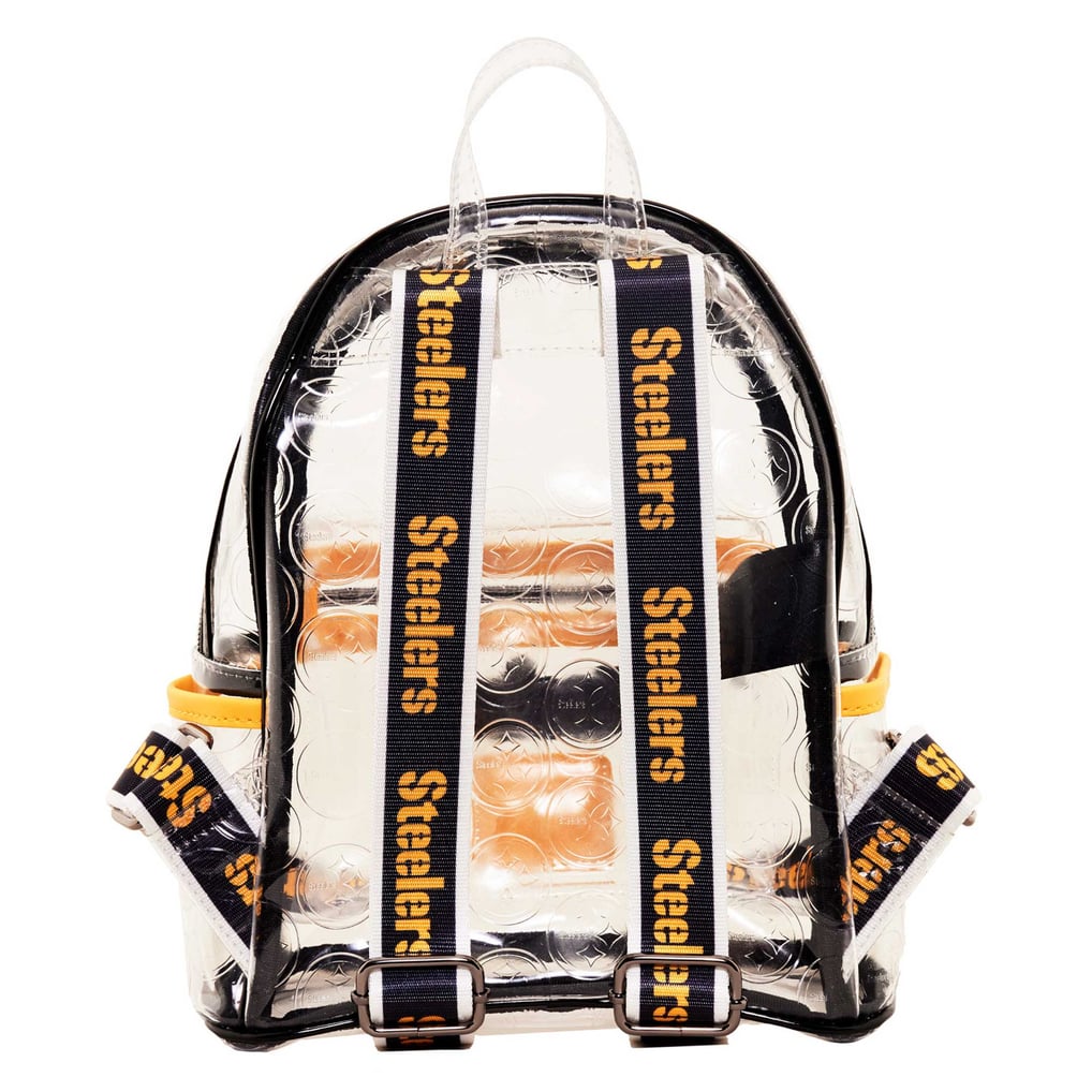 Pittsburgh Steelers Loungefly Clear Mini Backpack display picture 1