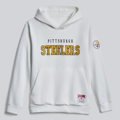 lululemon Pittsburgh Steelers White Steady State Pullover Hoodie