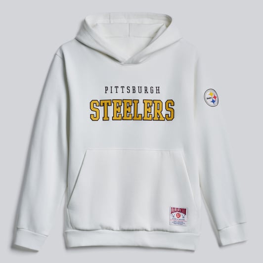 lululemon Pittsburgh Steelers White Steady State Pullover Hoodie