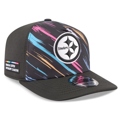 Pittsburgh Steelers New Era 2026 NFL Crucial Catch 19TWENTY Adjustable Hat - Black