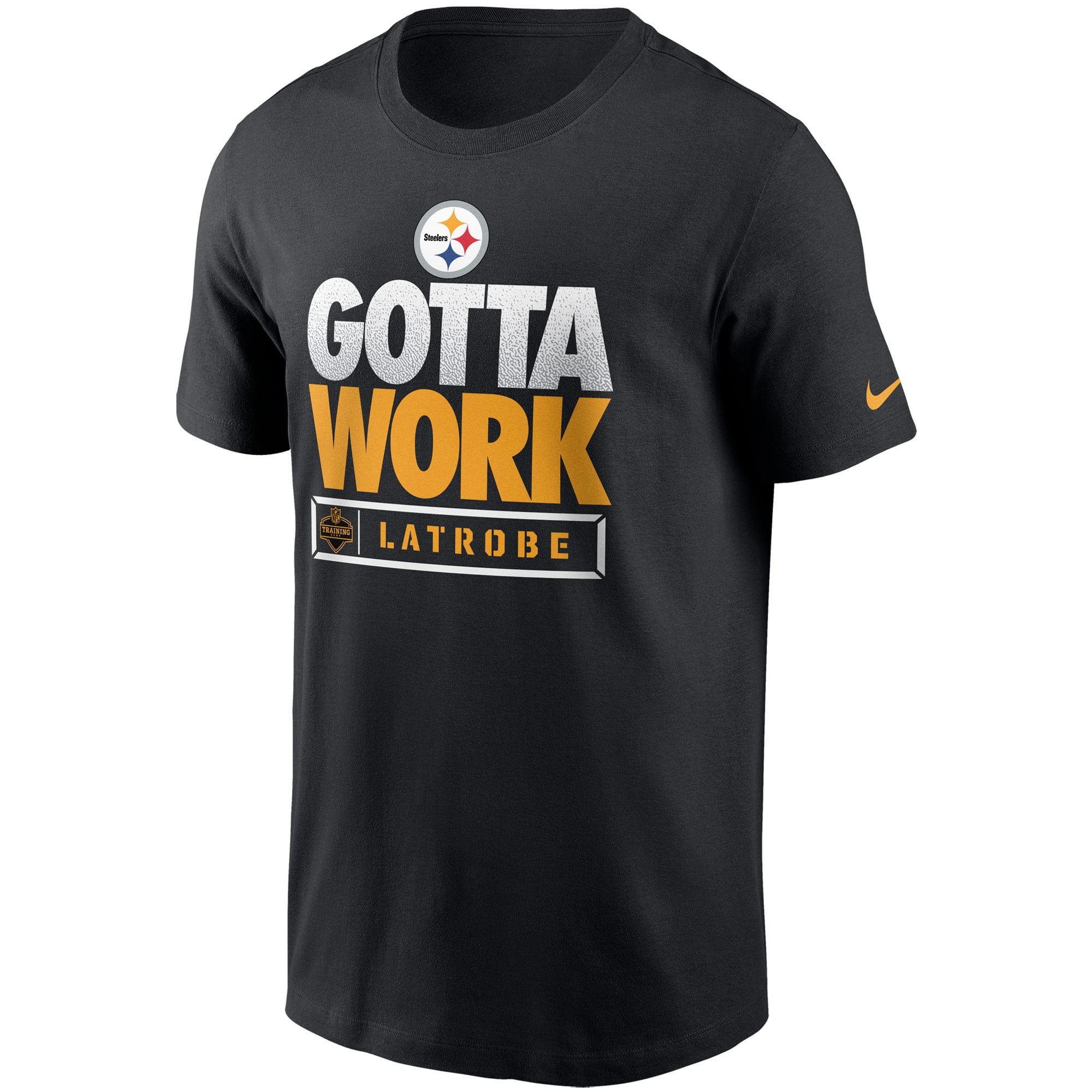 Men's Pittsburgh Steelers Nike Black 2021 NFL Training Camp Gotta