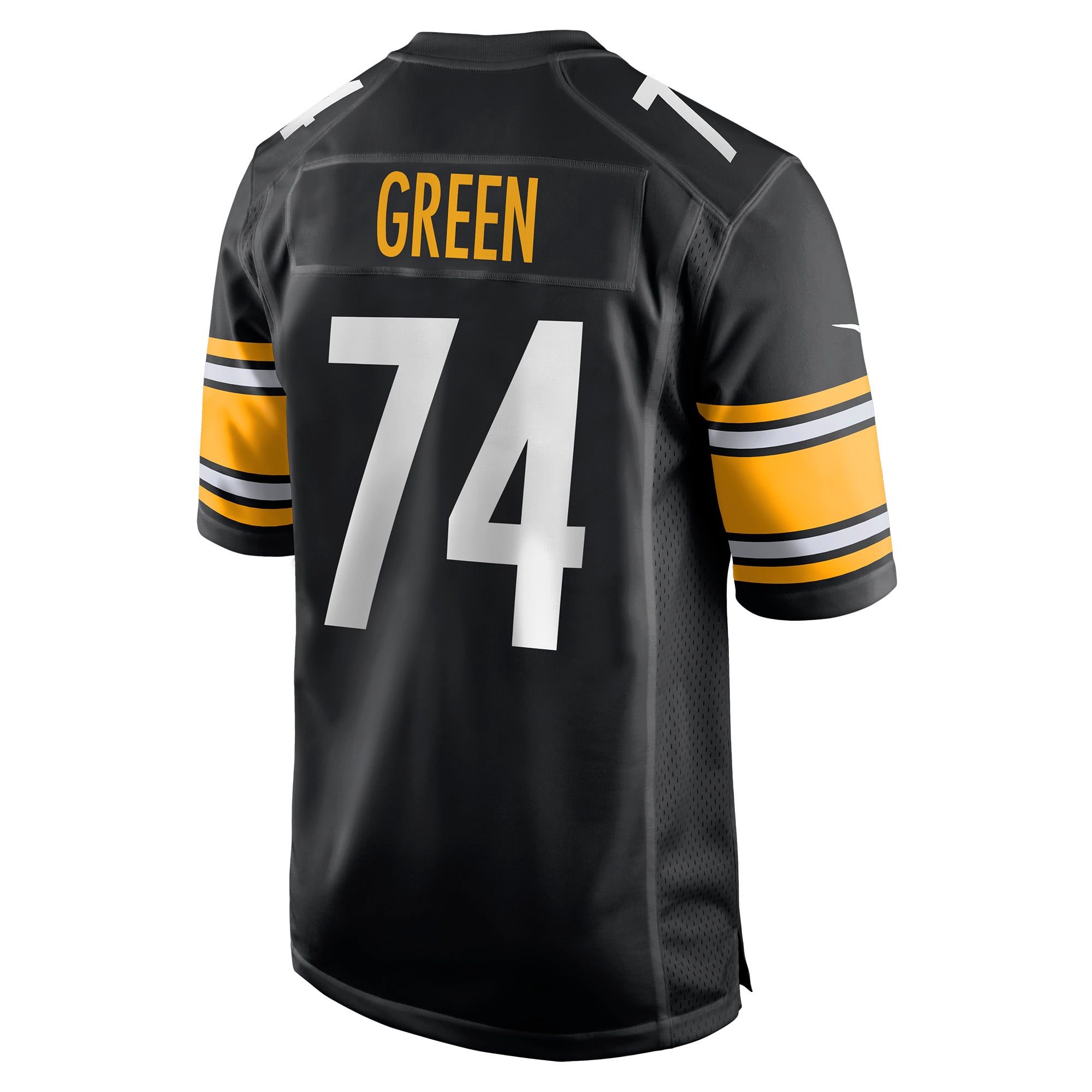 Men's Pittsburgh Steelers Chaz Green Nike Black Game Jersey