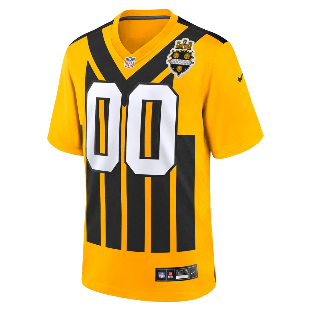 Pittsburgh Steelers Nike Alternate 1933 Throwback Game Custom Jersey - Gold