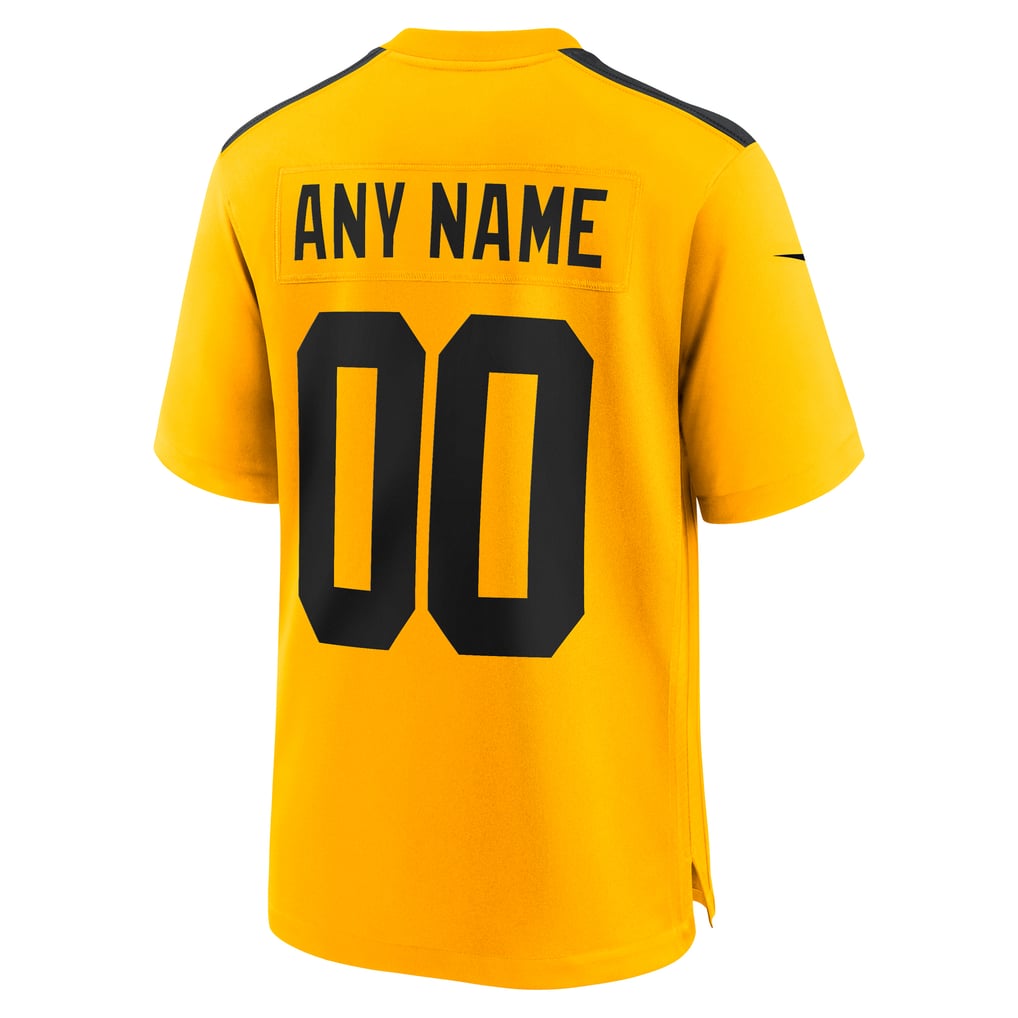Pittsburgh Steelers Nike Alternate 1933 Throwback Game Custom Jersey - Gold