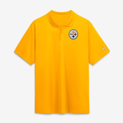  Pittsburgh Steelers Nike Heritage Roots Victory Dri-FIT Polo - Gold
