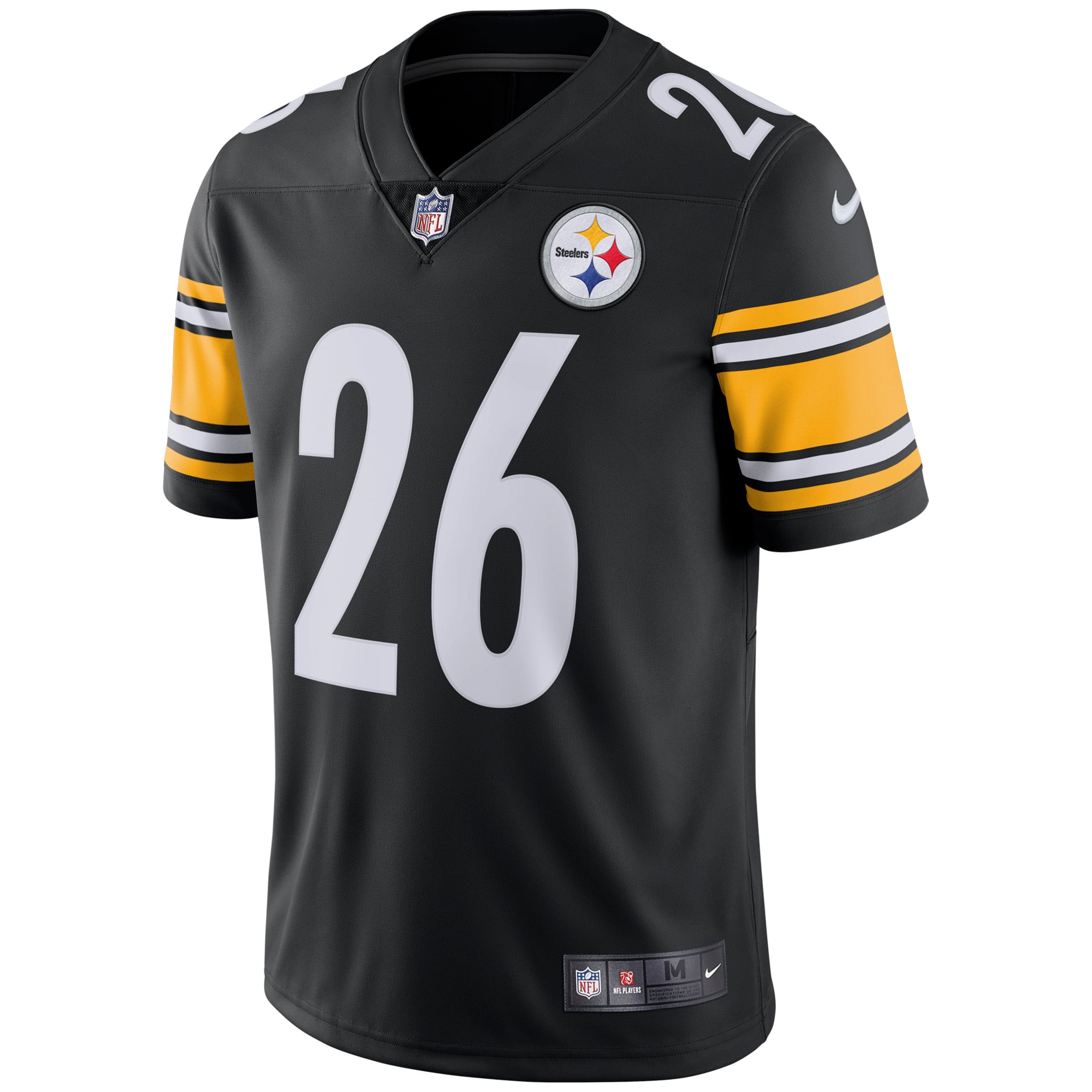 Men's Pittsburgh Steelers Le'Veon Bell Nike Black Vapor