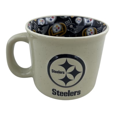 Pittsburgh Steelers Pegasus 17oz. 3-D Mashup Stone Ceramic Mug
