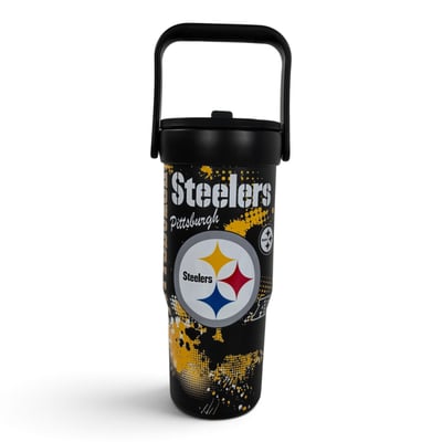 Pittsburgh Steelers Pegasus 32oz. Conference Clash Stainless Steel Tumbler