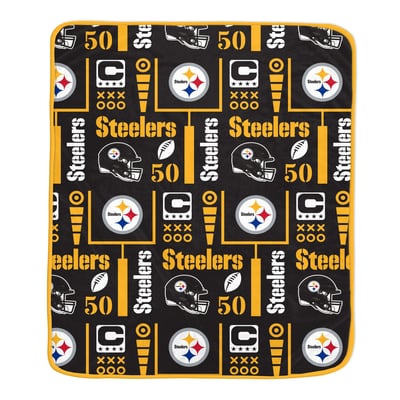 Pittsburgh Steelers Pegasus Team Spirit 60" x 70" Ultra Soft Blanket