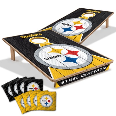 Pittsburgh Steelers 2' x 3' Cornhole Game with Bags