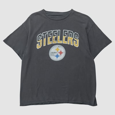 Pittsburgh Steelers 2000s T-shirt - Black - L by Fanatics Real Vintage