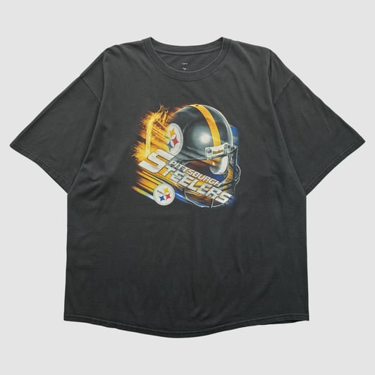 Pittsburgh Steelers 2010s T-shirt - Black - 3XL by Fanatics Real Vintage
