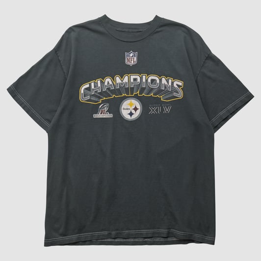 Pittsburgh Steelers 2011 T-shirt - Black - L by Fanatics Real Vintage