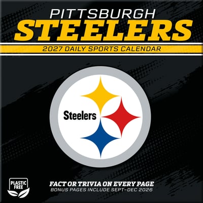 Pittsburgh Steelers 2027 Box Calendar