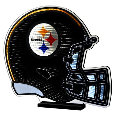 Pittsburgh Steelers 24" Helmet LED Infinity Light