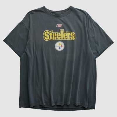 Pittsburgh Steelers NFL 2000s T-shirt - Black - 2XL by Fanatics Real Vintage