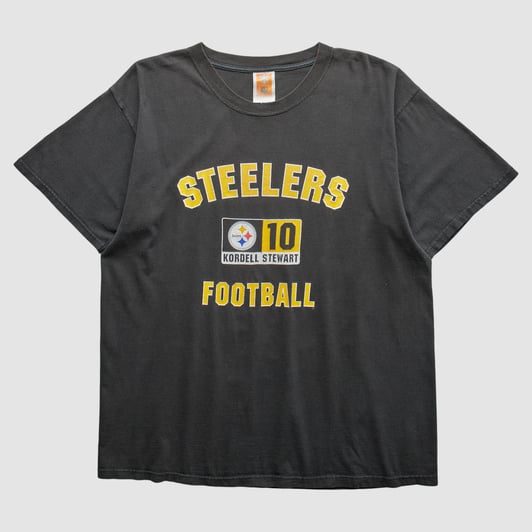 Pittsburgh Steelers NFL 2000s T-shirt - Black - L by Fanatics Real Vintage