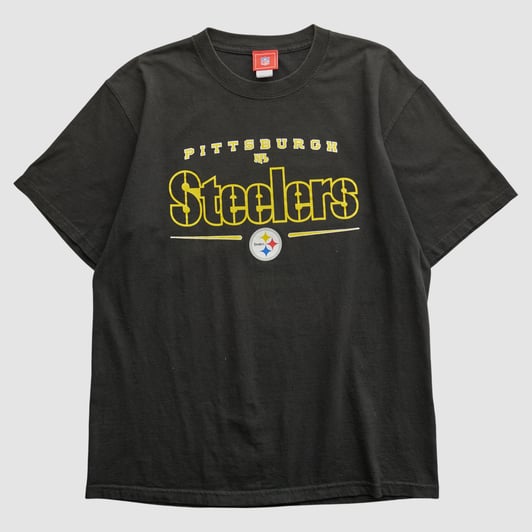 Pittsburgh Steelers NFL 2000s T-shirt - Black - L by Fanatics Real Vintage