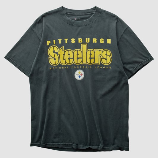 Pittsburgh Steelers NFL 2000s T-shirt - Black - M by Fanatics Real Vintage
