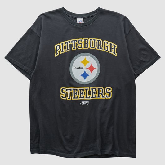 Pittsburgh Steelers NFL 2000s T-shirt - Black - M by Fanatics Real Vintage