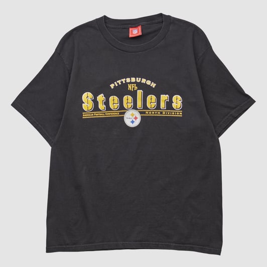 Pittsburgh Steelers NFL 2000s T-shirt - Black - M by Fanatics Real Vintage