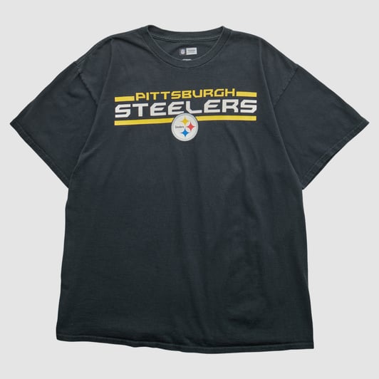 Pittsburgh Steelers NFL 2000s T-shirt - Black - S by Fanatics Real Vintage