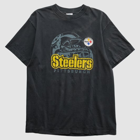 Pittsburgh Steelers NFL 2000s T-shirt - Black - S by Fanatics Real Vintage