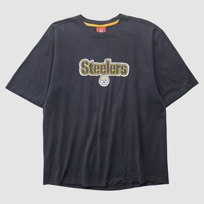 Pittsburgh Steelers NFL 2000s T-shirt - Black - XL by Fanatics Real Vintage