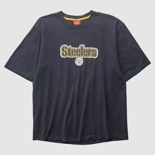 Pittsburgh Steelers NFL 2000s T-shirt - Black - XL by Fanatics Real Vintage