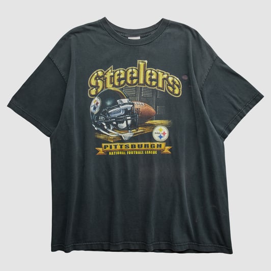 Pittsburgh Steelers NFL 2000s T-shirt - Black - XL by Fanatics Real Vintage