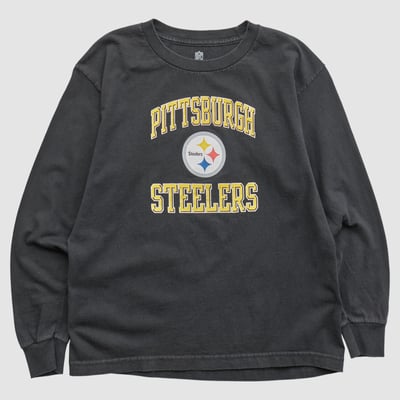 Pittsburgh Steelers NFL 2010s Long Sleeve T-shirt - Black - Yth S by Fanatics Real Vintage