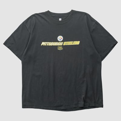 Pittsburgh Steelers NFL 2010s T-shirt - Black - 2XL by Fanatics Real Vintage