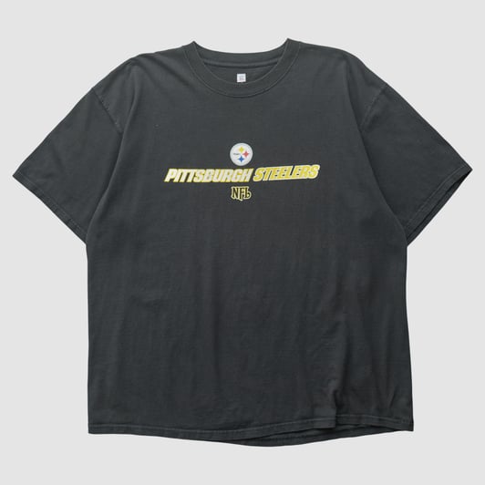Pittsburgh Steelers NFL 2010s T-shirt - Black - 2XL by Fanatics Real Vintage