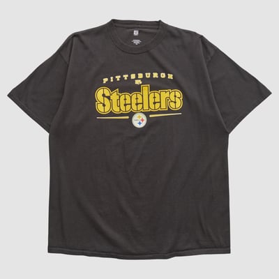 Pittsburgh Steelers NFL 2010s T-shirt - Black - 2XL by Fanatics Real Vintage