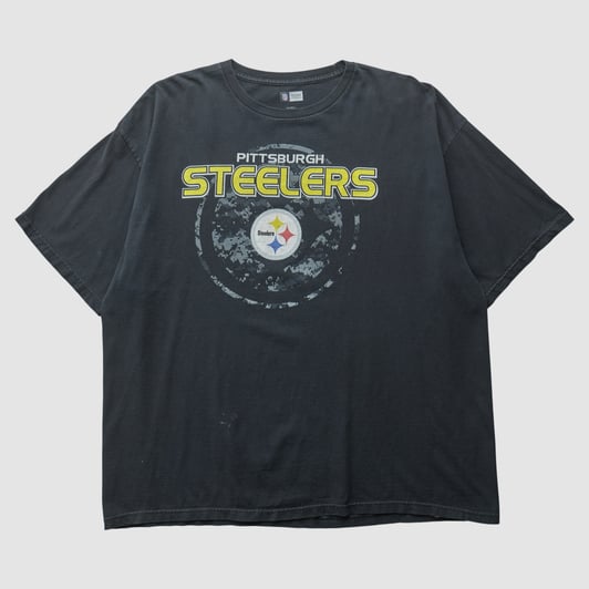 Pittsburgh Steelers NFL 2010s T-shirt - Black - 3XL by Fanatics Real Vintage