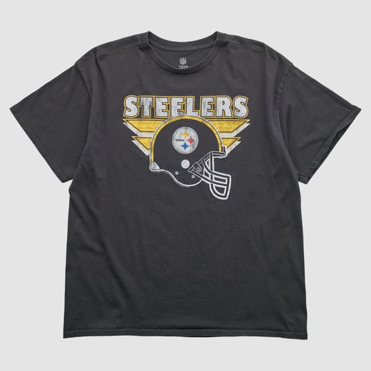 Pittsburgh Steelers NFL 2010s T-shirt - Black - M by Fanatics Real Vintage
