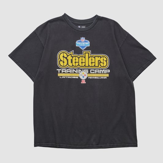 Pittsburgh Steelers NFL 2010s T-shirt - Black - M by Fanatics Real Vintage
