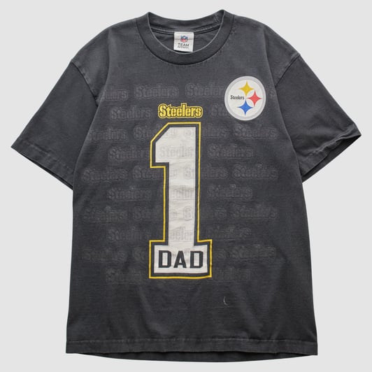 Pittsburgh Steelers NFL 2010s T-shirt - Black - S by Fanatics Real Vintage