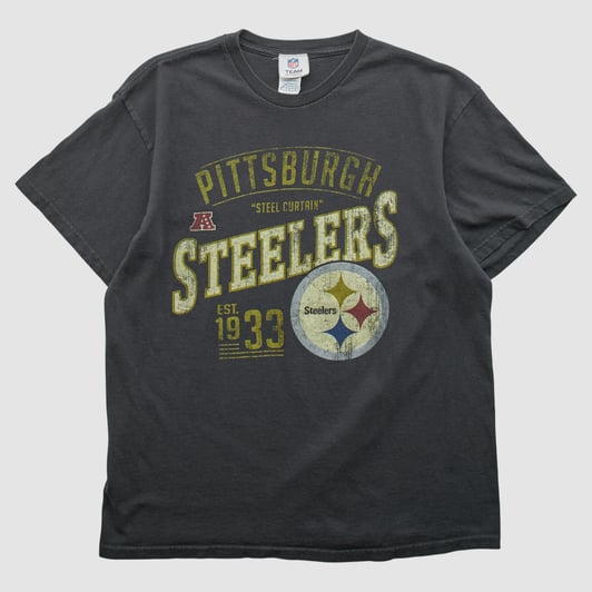 Pittsburgh Steelers NFL 2010s T-shirt - Black - S by Fanatics Real Vintage