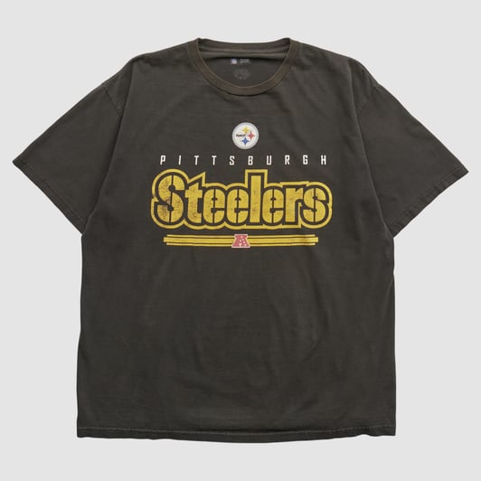 Pittsburgh Steelers NFL 2010s T-shirt - Black - XL by Fanatics Real Vintage